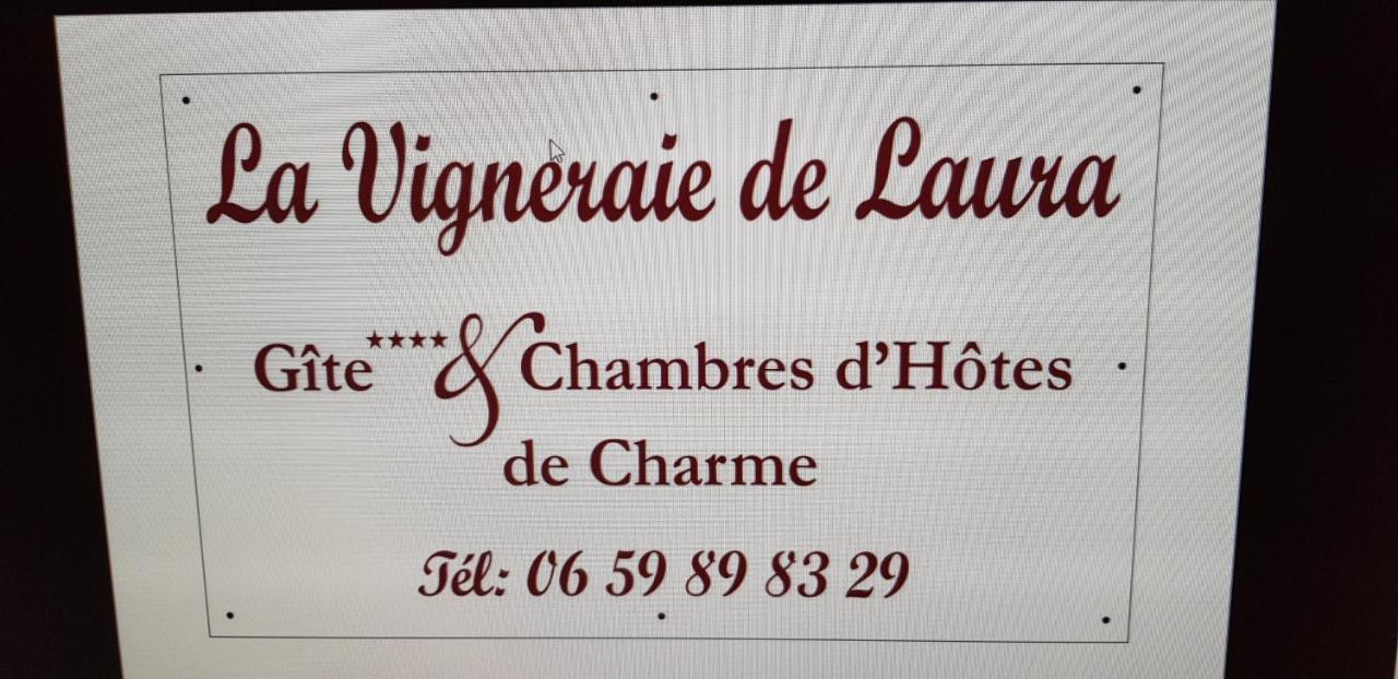 Sainte-Colombe  La Vigneraie De Laura B&B 외부 사진